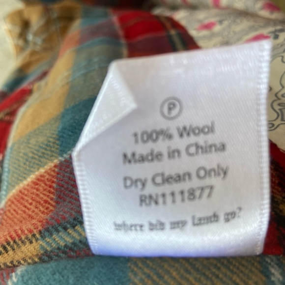 L.A.M.B. Plaid avant-garde skirt lined sz 6 - Picture 11 of 12